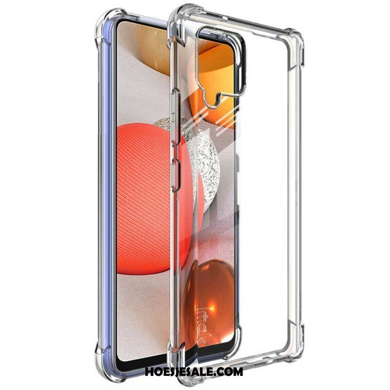Hoesje voor Samsung Galaxy A42 5G Imak Zijdeachtig