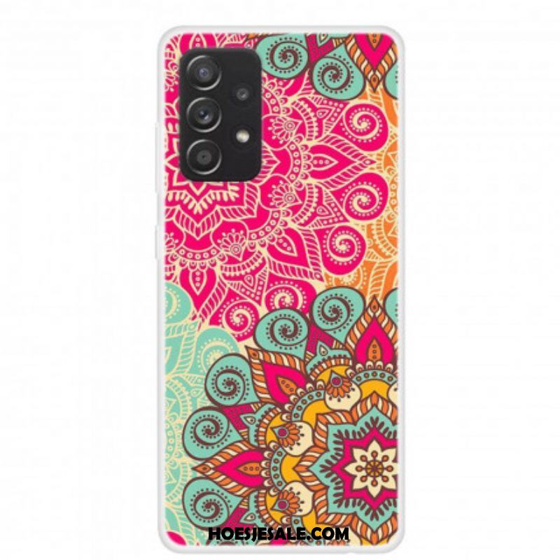 Hoesje voor Samsung Galaxy A52 4G / A52 5G / A52s 5G Mandala-trend