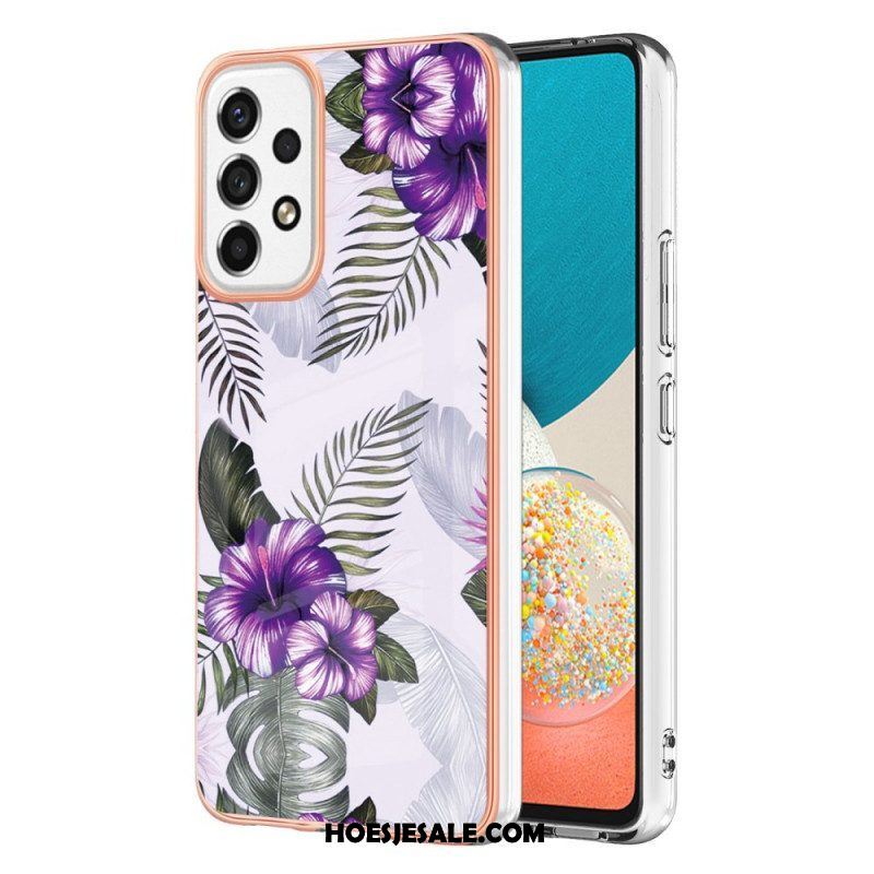 Hoesje voor Samsung Galaxy A53 5G Bloemen