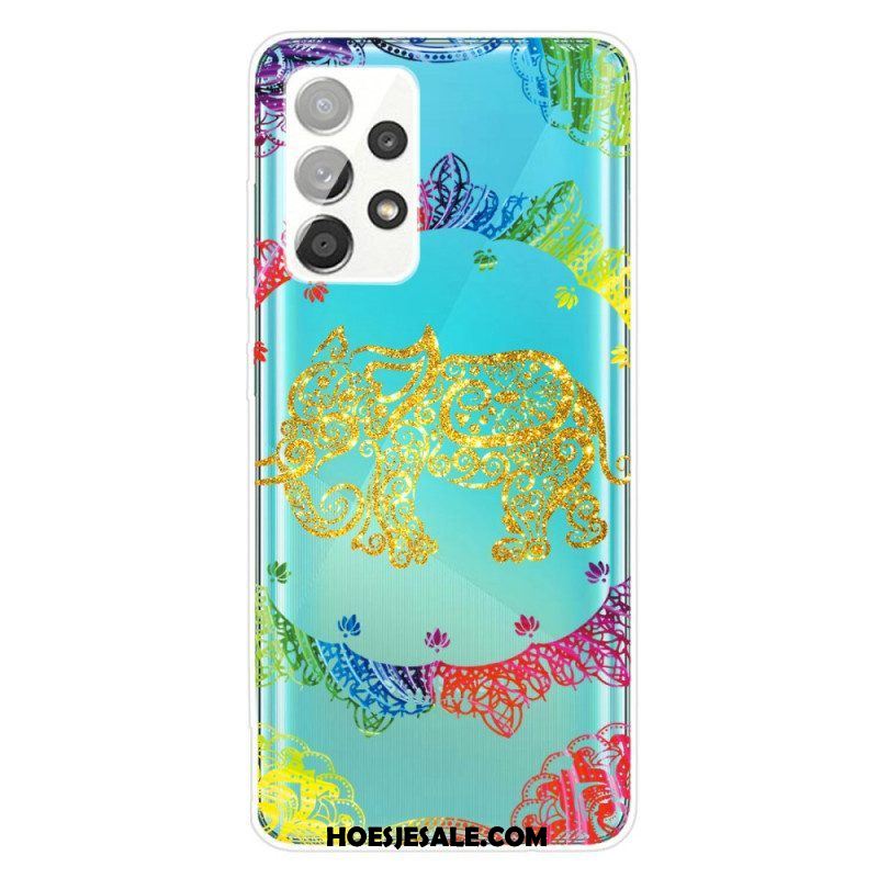 Hoesje voor Samsung Galaxy A53 5G Glittermandala