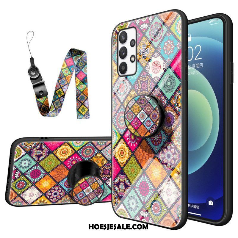 Hoesje voor Samsung Galaxy A53 5G Lapwerk Magnetische Houder