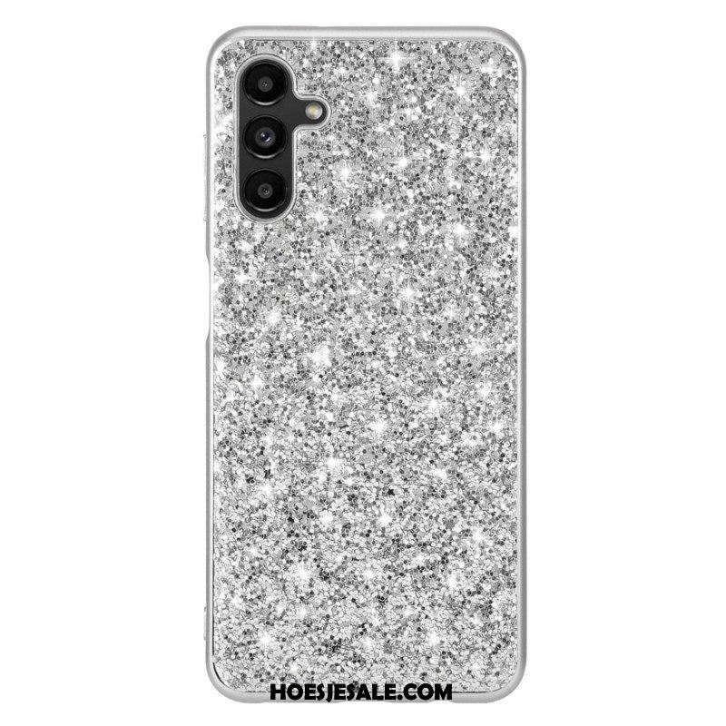 Hoesje voor Samsung Galaxy A54 5G Elegante Pailletten