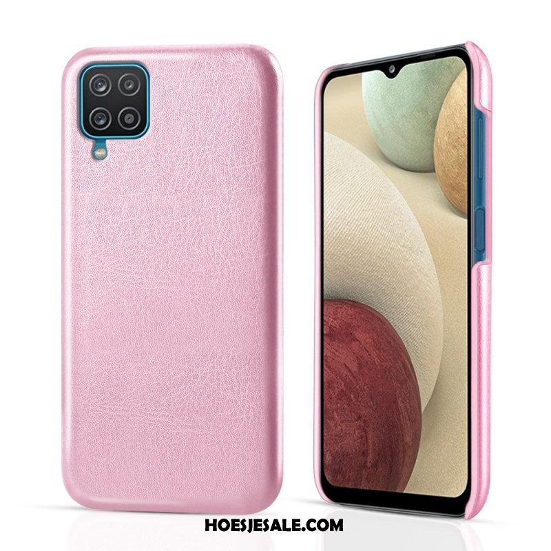 Hoesje voor Samsung Galaxy M12 / A12 Ksq Leereffect