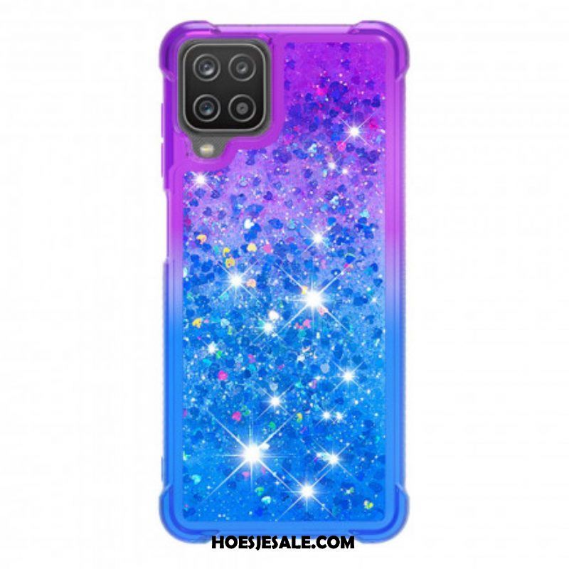 Hoesje voor Samsung Galaxy M12 / A12 Pailletten Kleuren