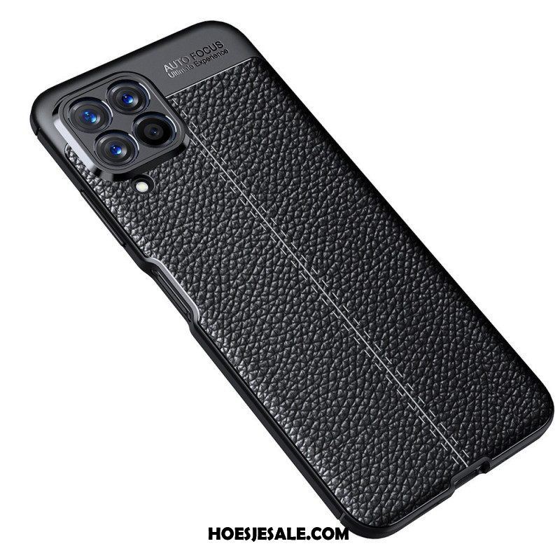 Hoesje voor Samsung Galaxy M53 5G Lychee Lederen Stijl