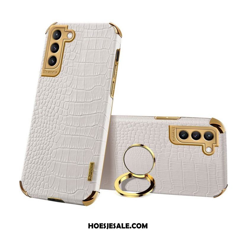 Hoesje voor Samsung Galaxy S21 Plus 5G X-case Krokodillenleer-effect