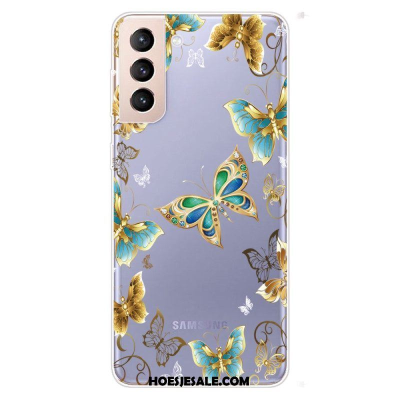 Hoesje voor Samsung Galaxy S22 5G Ontwerp Vlinders