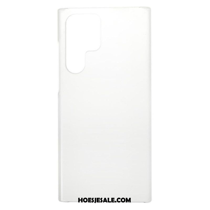 Hoesje voor Samsung Galaxy S22 Ultra 5G Silicium Glanzend