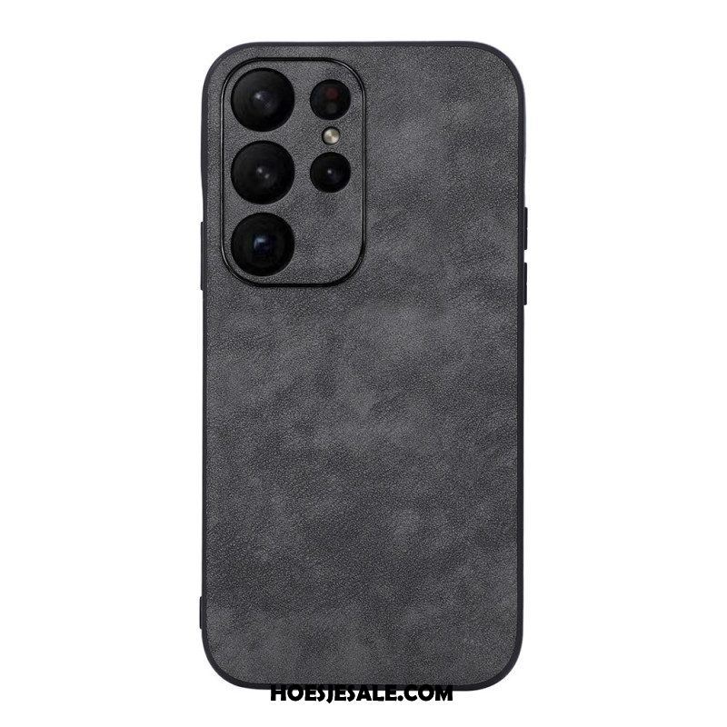 Hoesje voor Samsung Galaxy S23 Ultra 5G Kunstleer