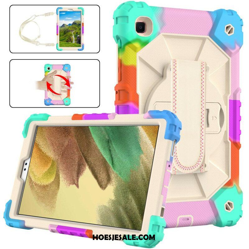 Hoesje voor Samsung Galaxy Tab A7 Lite Multifunctionele Camouflage