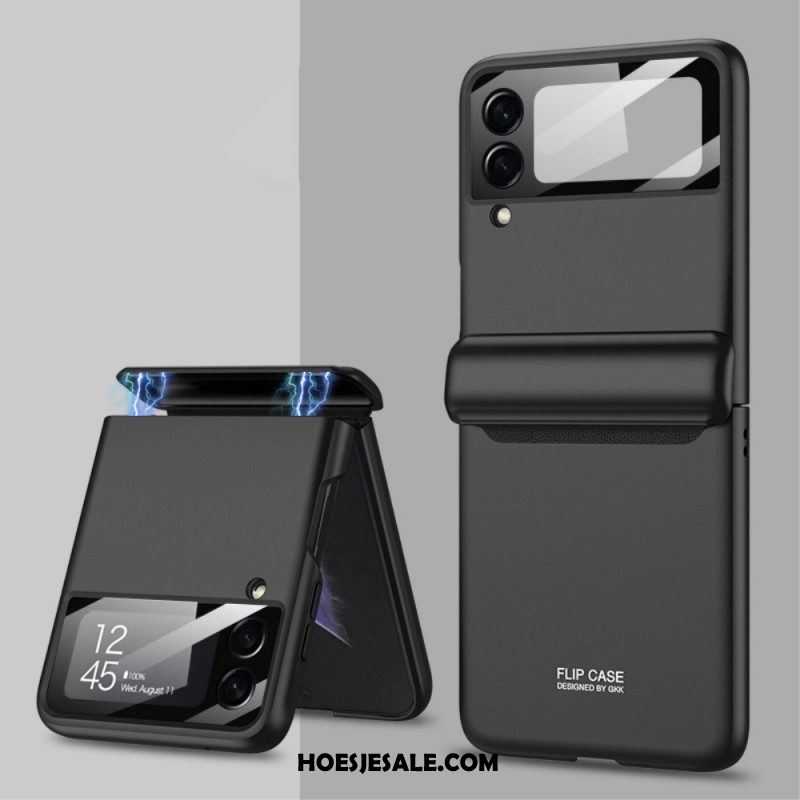 Hoesje voor Samsung Galaxy Z Flip 3 5G Folio-hoesje Gkk Magnetische Scharnier