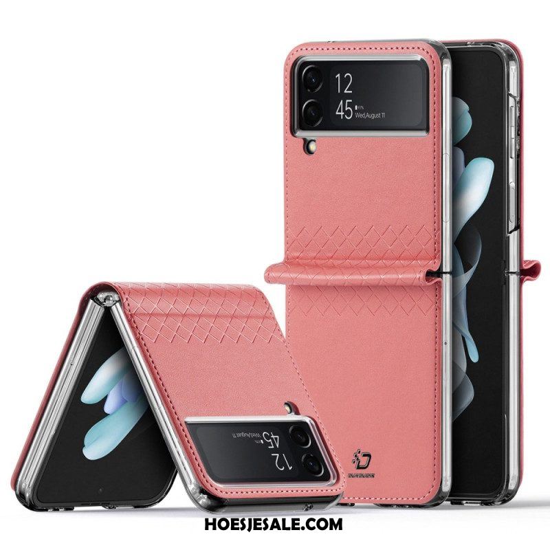 Hoesje voor Samsung Galaxy Z Flip 4 Folio-hoesje Kunstleer Dux Ducis