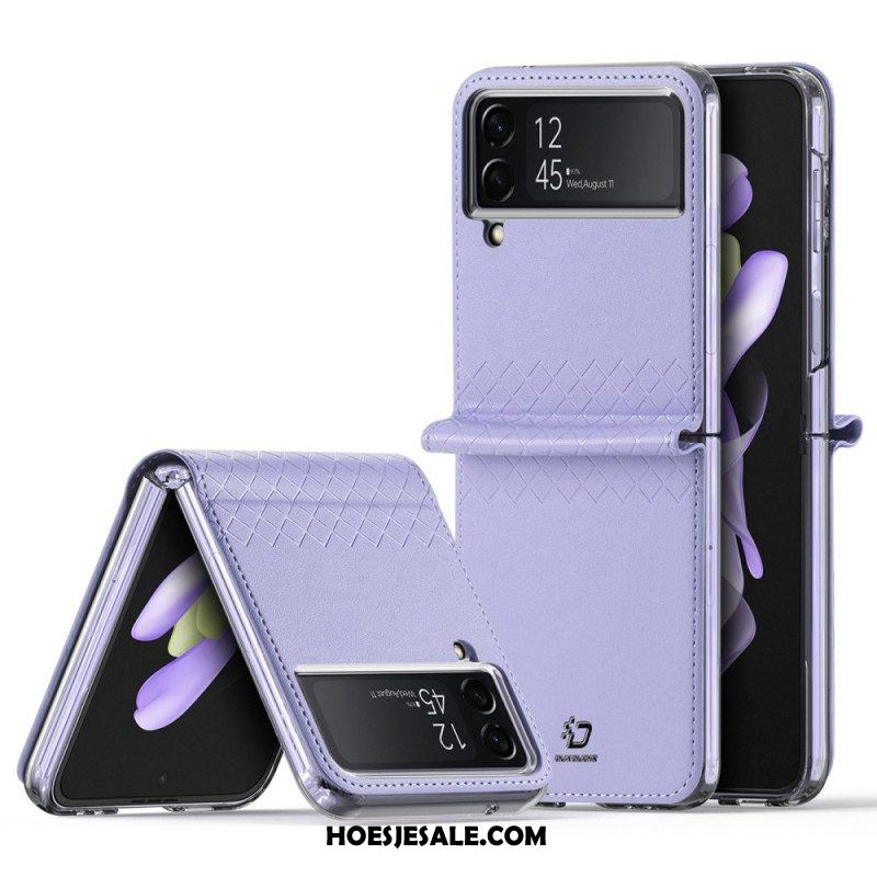 Hoesje voor Samsung Galaxy Z Flip 4 Folio-hoesje Kunstleer Dux Ducis