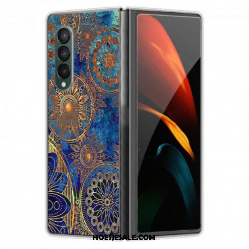 Hoesje voor Samsung Galaxy Z Fold 3 5G Mandala-trend