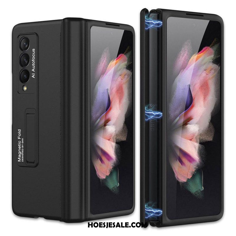 Hoesje voor Samsung Galaxy Z Fold 3 5G Stijve Kunststof Steun Gkk