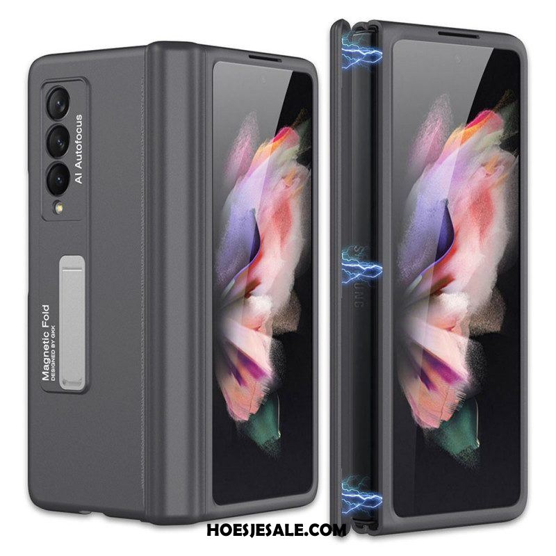 Hoesje voor Samsung Galaxy Z Fold 3 5G Stijve Kunststof Steun Gkk