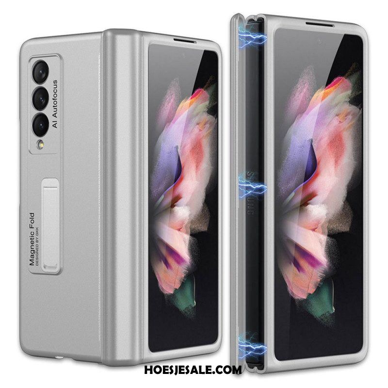 Hoesje voor Samsung Galaxy Z Fold 3 5G Stijve Kunststof Steun Gkk