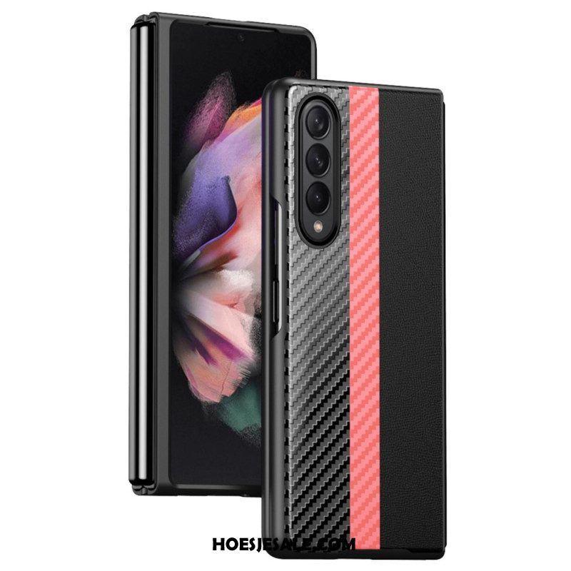 Hoesje voor Samsung Galaxy Z Fold 4 Formule 1 Koolstof