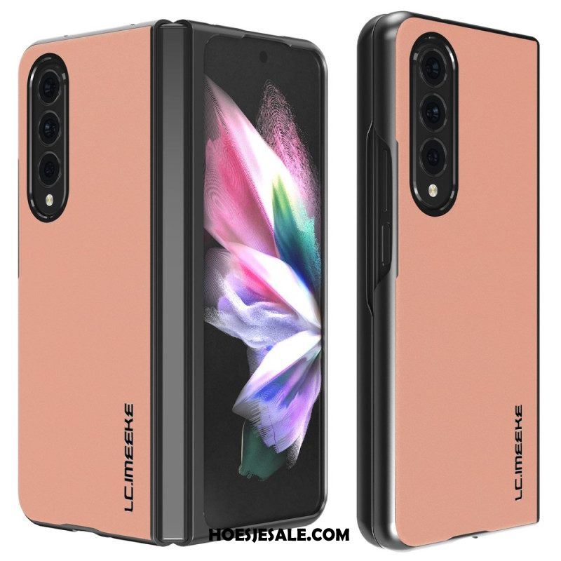 Hoesje voor Samsung Galaxy Z Fold 4 Lc. Imeeke Zacht Kunstleer