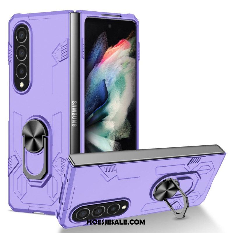 Hoesje voor Samsung Galaxy Z Fold 4 Metalen Ring