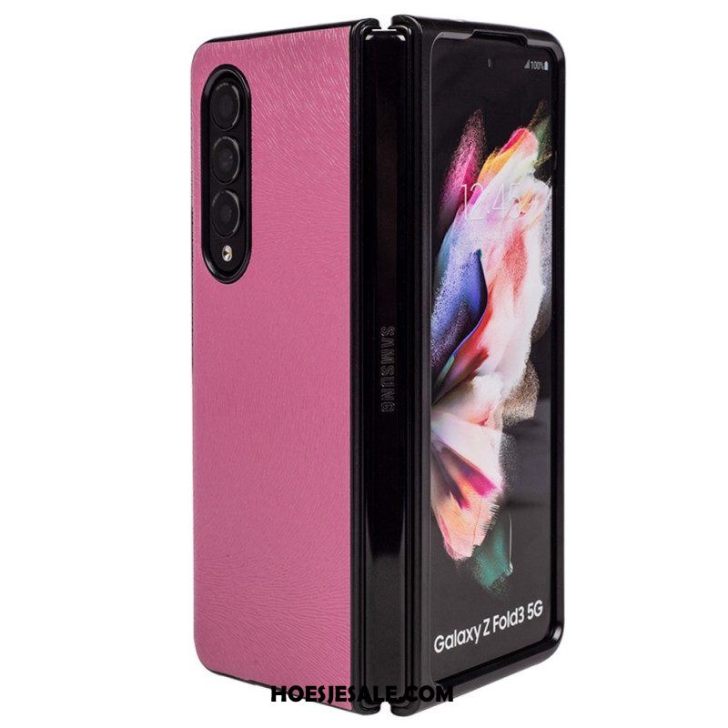 Hoesje voor Samsung Galaxy Z Fold 4 Reliëf Bont