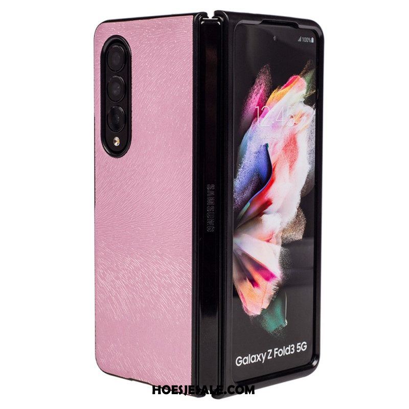 Hoesje voor Samsung Galaxy Z Fold 4 Reliëf Bont