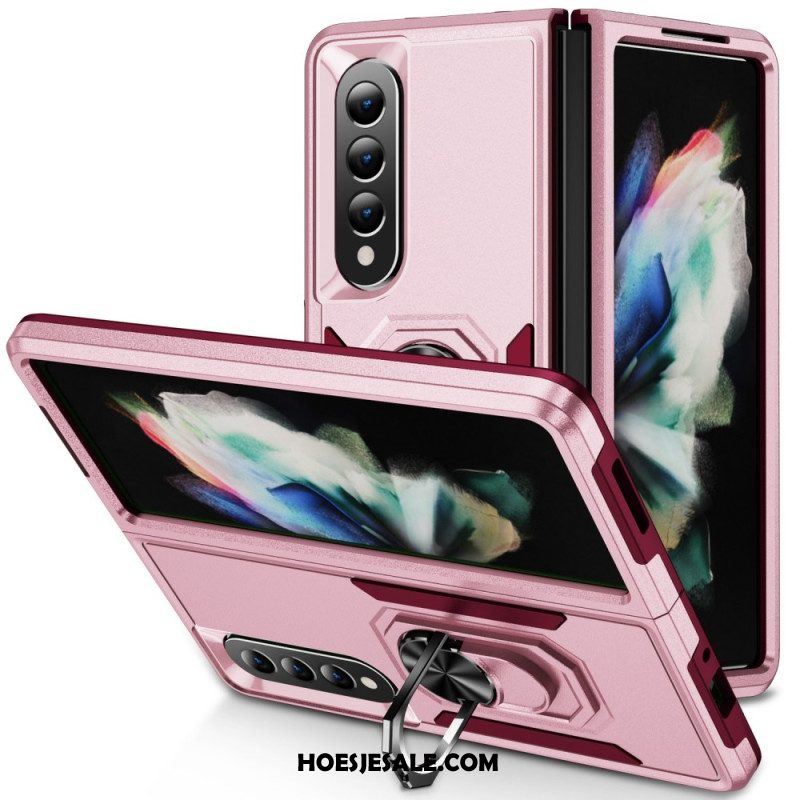 Hoesje voor Samsung Galaxy Z Fold 4 Verdediger Ring