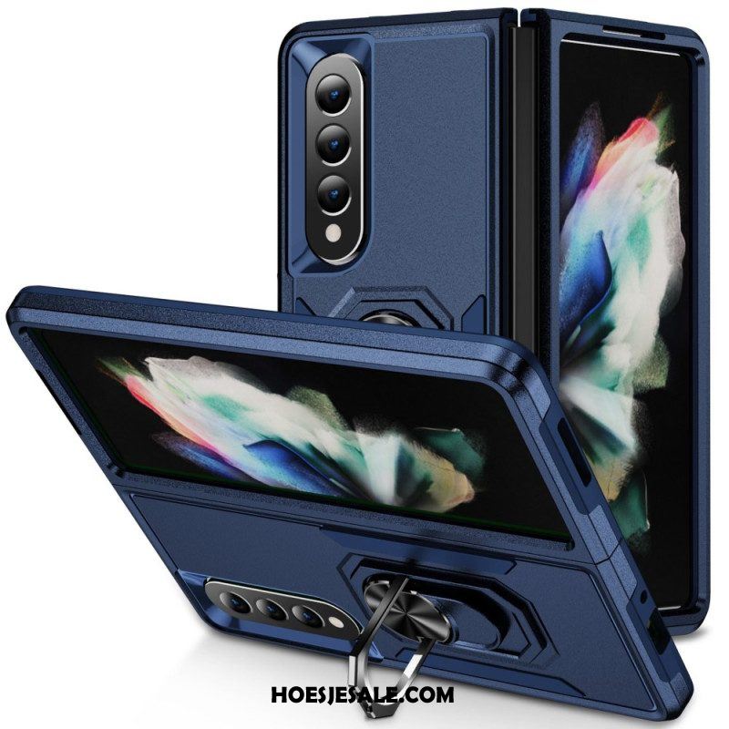 Hoesje voor Samsung Galaxy Z Fold 4 Verdediger Ring