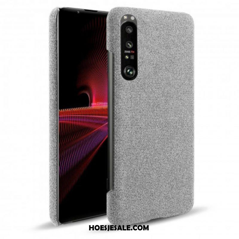 Hoesje voor Sony Xperia 1 III Textuurstof Ksq