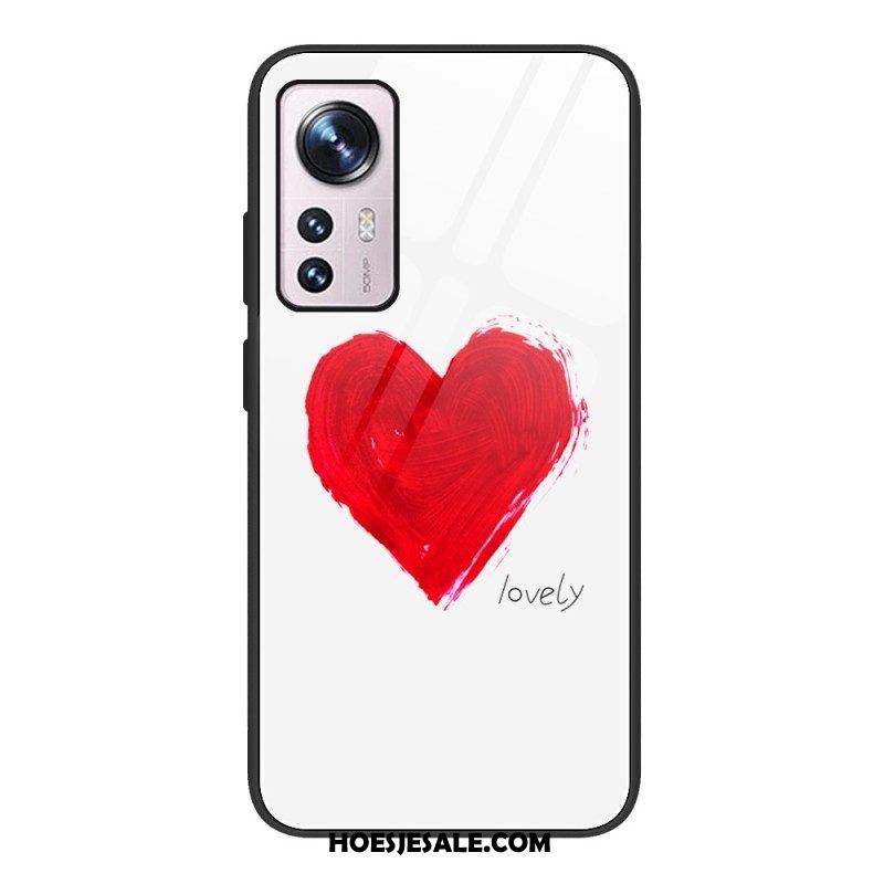 Hoesje voor Xiaomi 12 / 12X Hart Van Gehard Glas