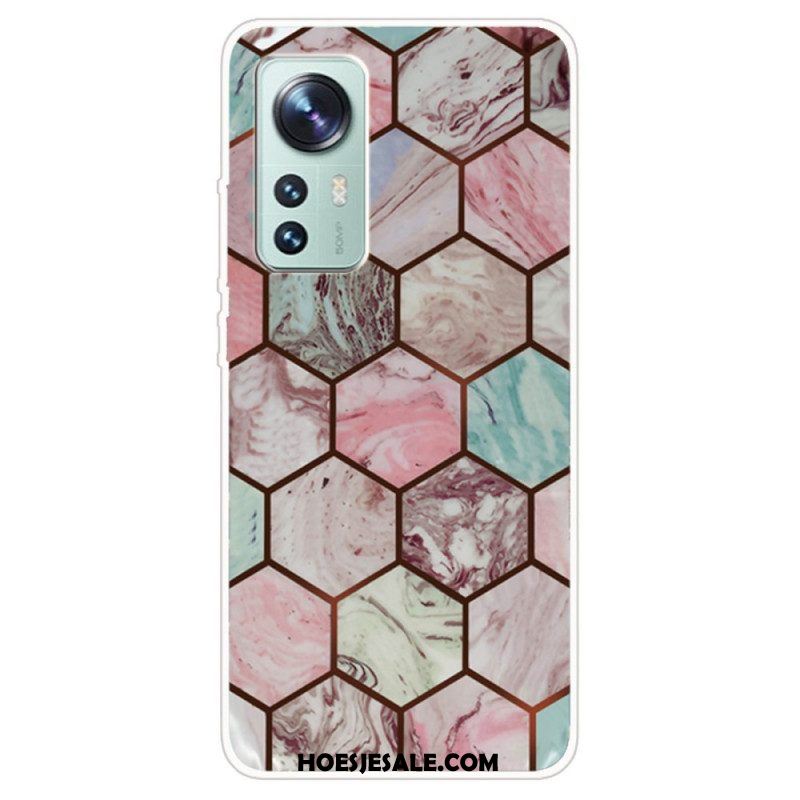 Hoesje voor Xiaomi 12 / 12X Marmeren Stijl