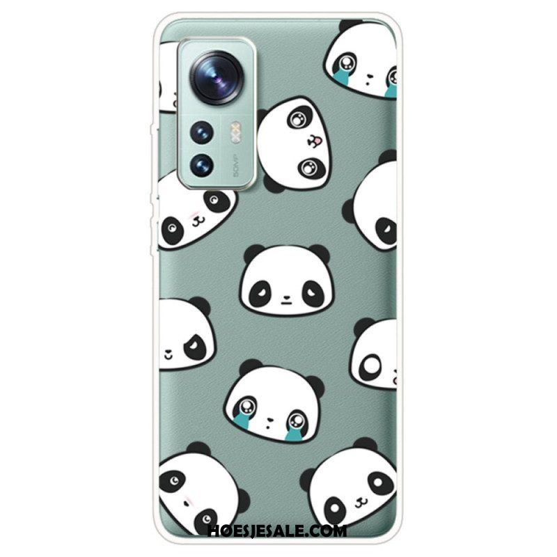 Hoesje voor Xiaomi 12 / 12X Stelletje Panda's