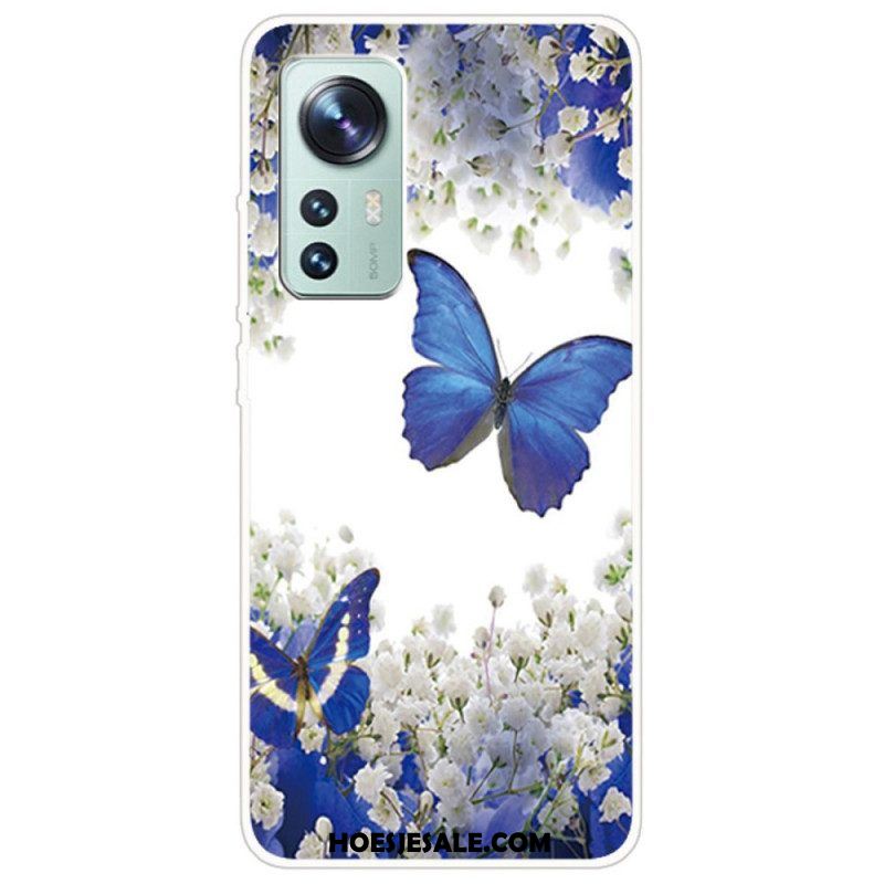 Hoesje voor Xiaomi 12 / 12X Vlucht Van Vlinders