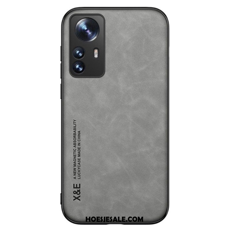 Hoesje voor Xiaomi 12 / 12X X&e Ledereffect Leer