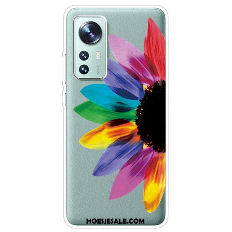 Hoesje voor Xiaomi 12 Pro Bloemen Siliconen