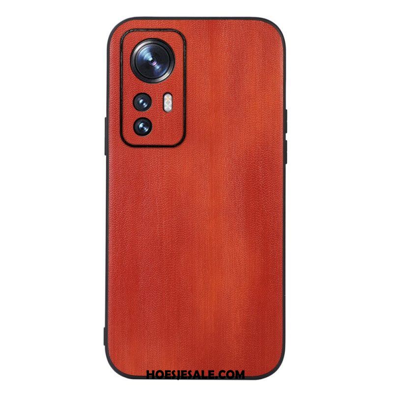 Hoesje voor Xiaomi 12 Pro Leren Styling