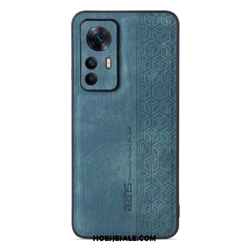 Hoesje voor Xiaomi 12T / 12T Pro Azns Ledereffect