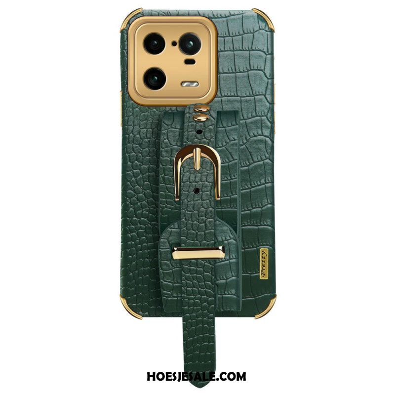 Hoesje voor Xiaomi 13 Pro Croco Band