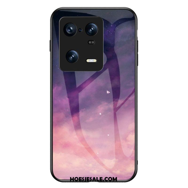 Hoesje voor Xiaomi 13 Pro Patroon Van Gehard Glas