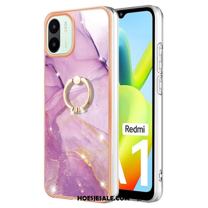 Hoesje voor Xiaomi Redmi A1 Marmer Met Ringsteun