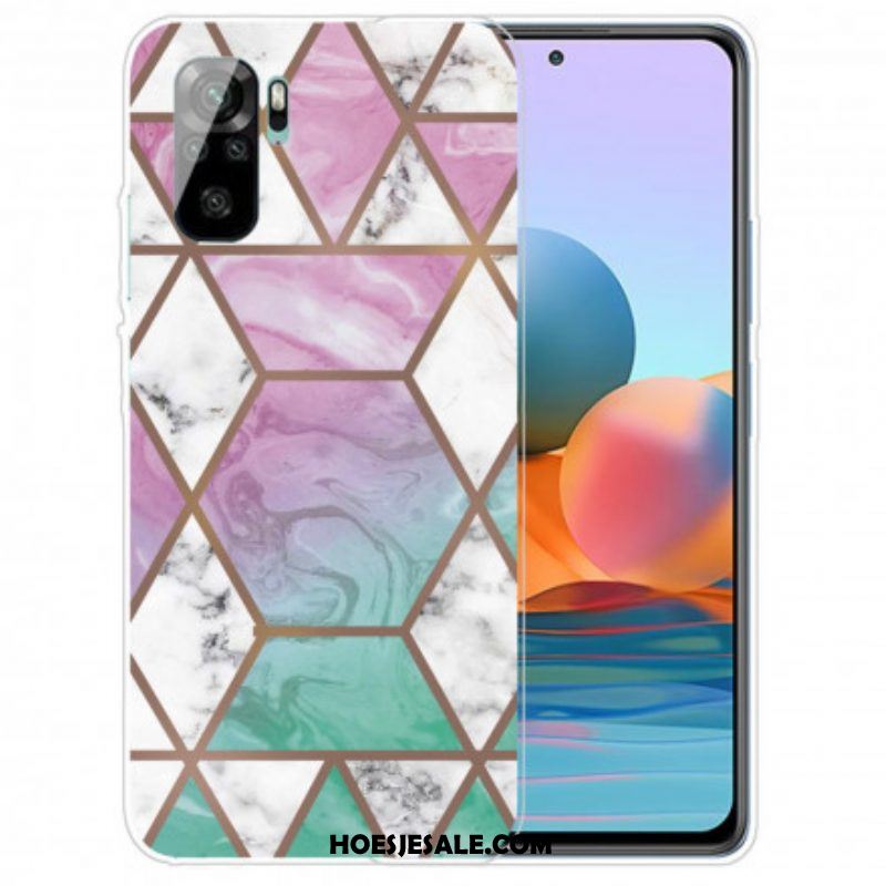 Hoesje voor Xiaomi Redmi Note 10 / 10S Marmeren Patroon