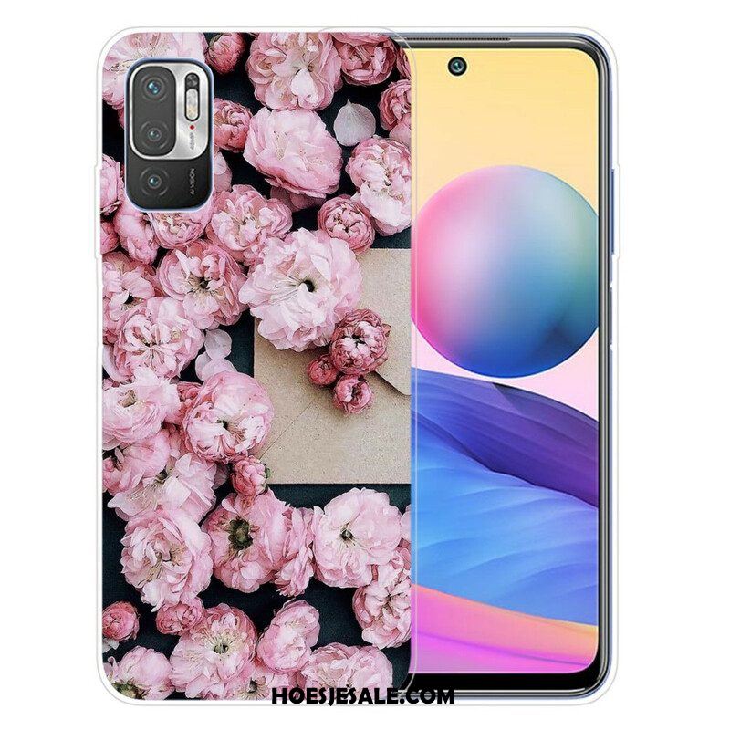 Hoesje voor Xiaomi Redmi Note 10 5G Intense Bloemen