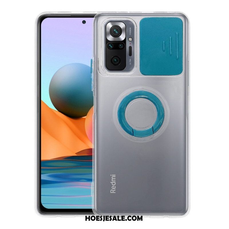 Hoesje voor Xiaomi Redmi Note 10 Pro Camerahoes Met Standaard