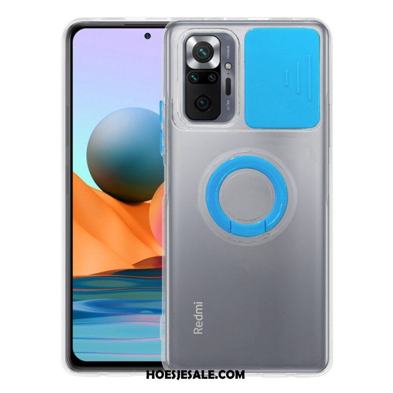 Hoesje voor Xiaomi Redmi Note 10 Pro Camerahoes Met Standaard