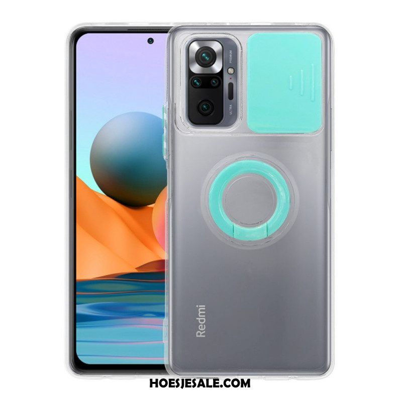 Hoesje voor Xiaomi Redmi Note 10 Pro Camerahoes Met Standaard