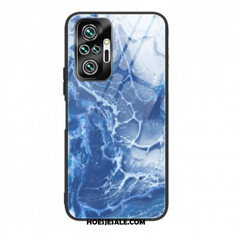 Hoesje voor Xiaomi Redmi Note 10 Pro Designkleuren Gehard Glas