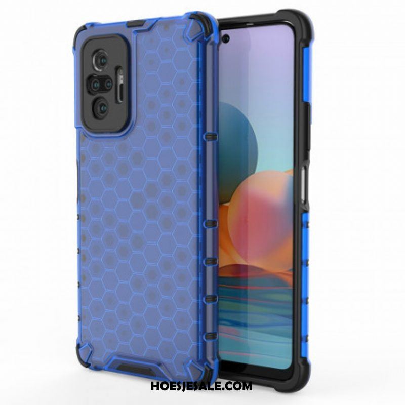 Hoesje voor Xiaomi Redmi Note 10 Pro Honingraatstijl