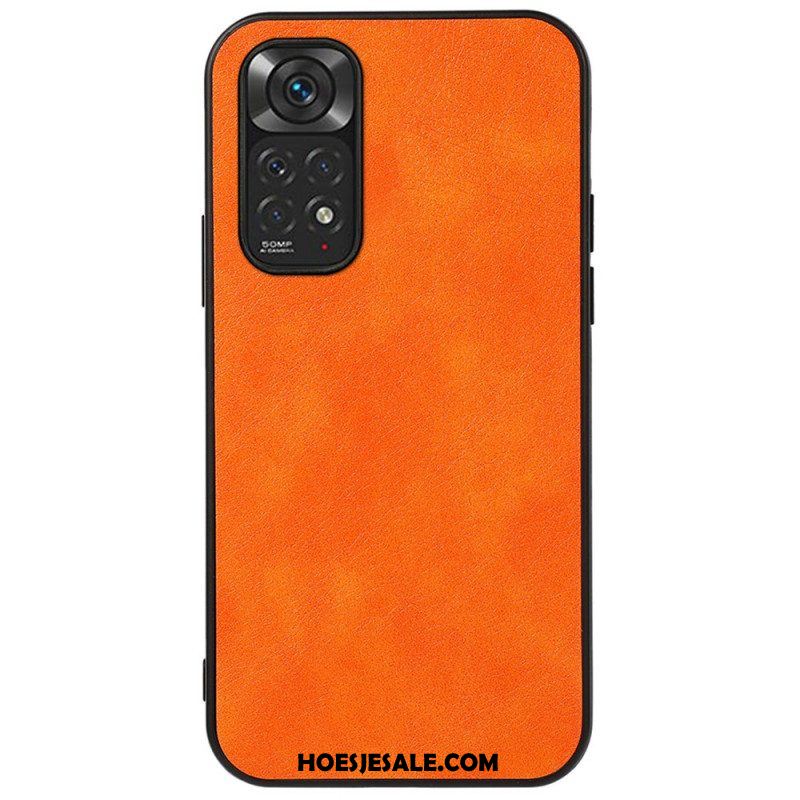 Hoesje voor Xiaomi Redmi Note 11 / 11S Lychee Kunstleer