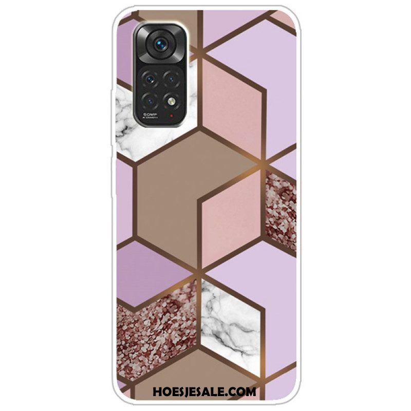 Hoesje voor Xiaomi Redmi Note 11 / 11S Marmeren Figuren