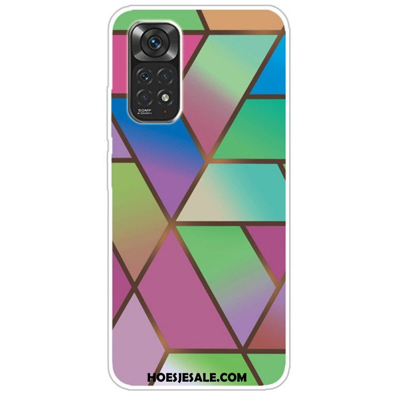 Hoesje voor Xiaomi Redmi Note 11 / 11S Marmeren Figuren